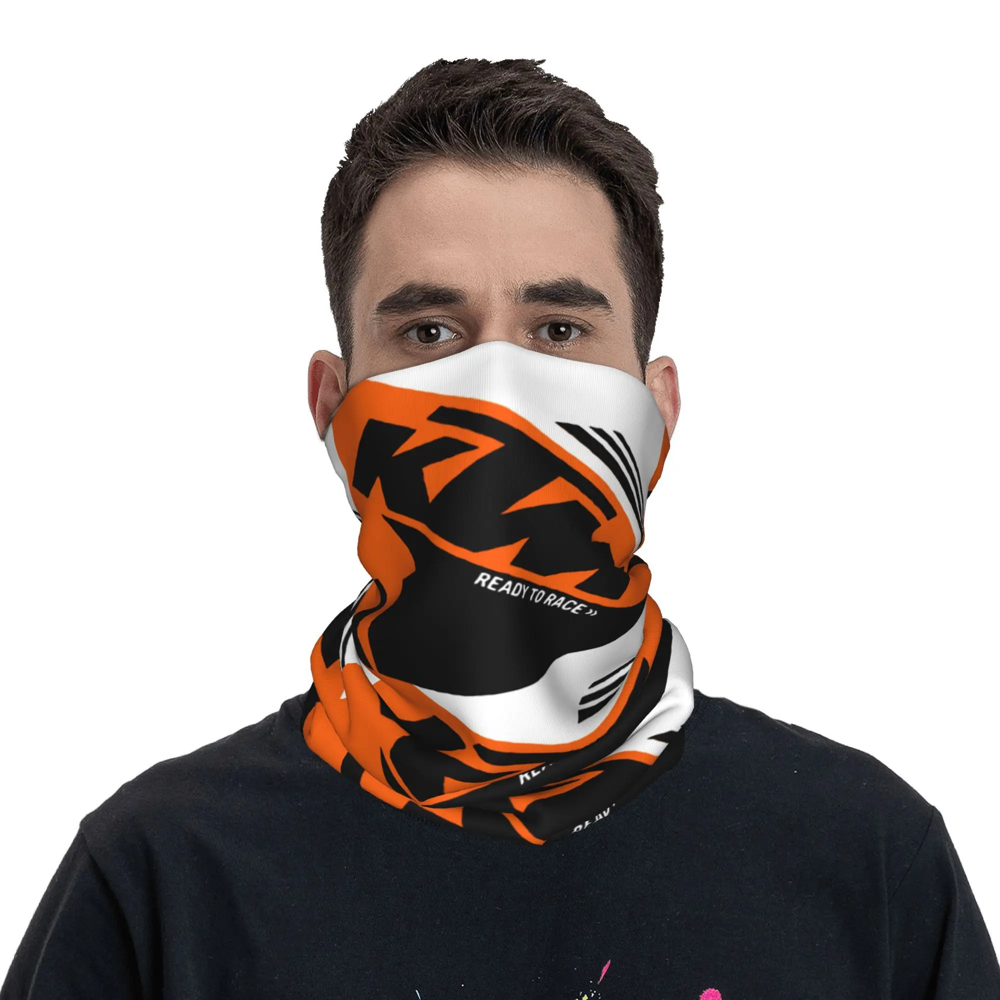 Sport Ready To Race Racing Car Bandana Neck Cover Printed Balaclavas Face Scarf Multifunctional Headband Riding Adult Winter