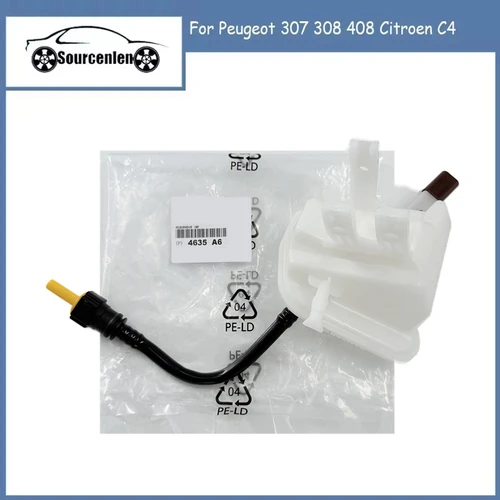 4635A6 depósito de líquido de frenos depósito de cilindro maestro de frenos para Peugeot 307 308 408 Citroen C4 ZQ92285280
