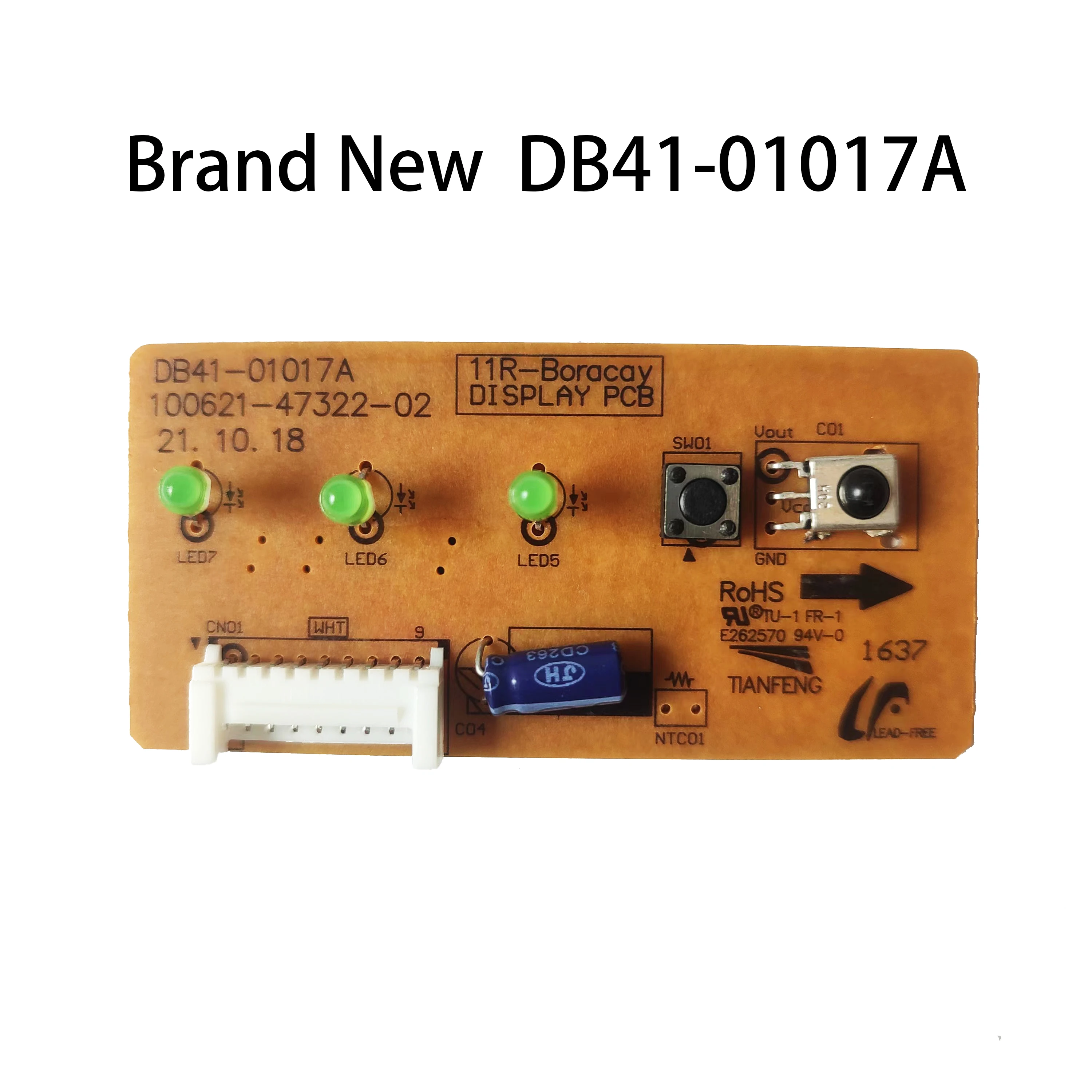 Brand NEW Original air conditioner KF-36GW/TAA2 36GW/TAA2 Receiving Board DB93-10861A DB41-01017A 100621-47322-02