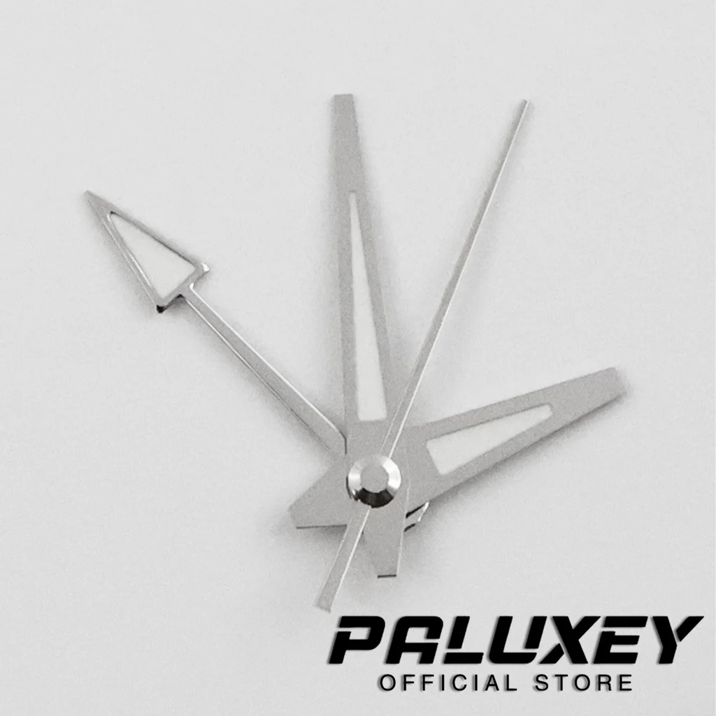 GMT NH34 GS lancette quattro aghi lancette verde luminoso oro rosa argento oro nero orologi puntatore per movimento NH35 NH34A 4R34