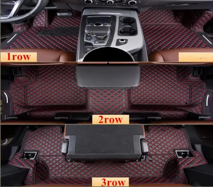 

Индивидуальные автомобильные коврики для Audi Q7 (7 мест) 2020-2025 годов выпуска. Качественные, прочные, водонепроницаемые ковры для Q7 2024 года.