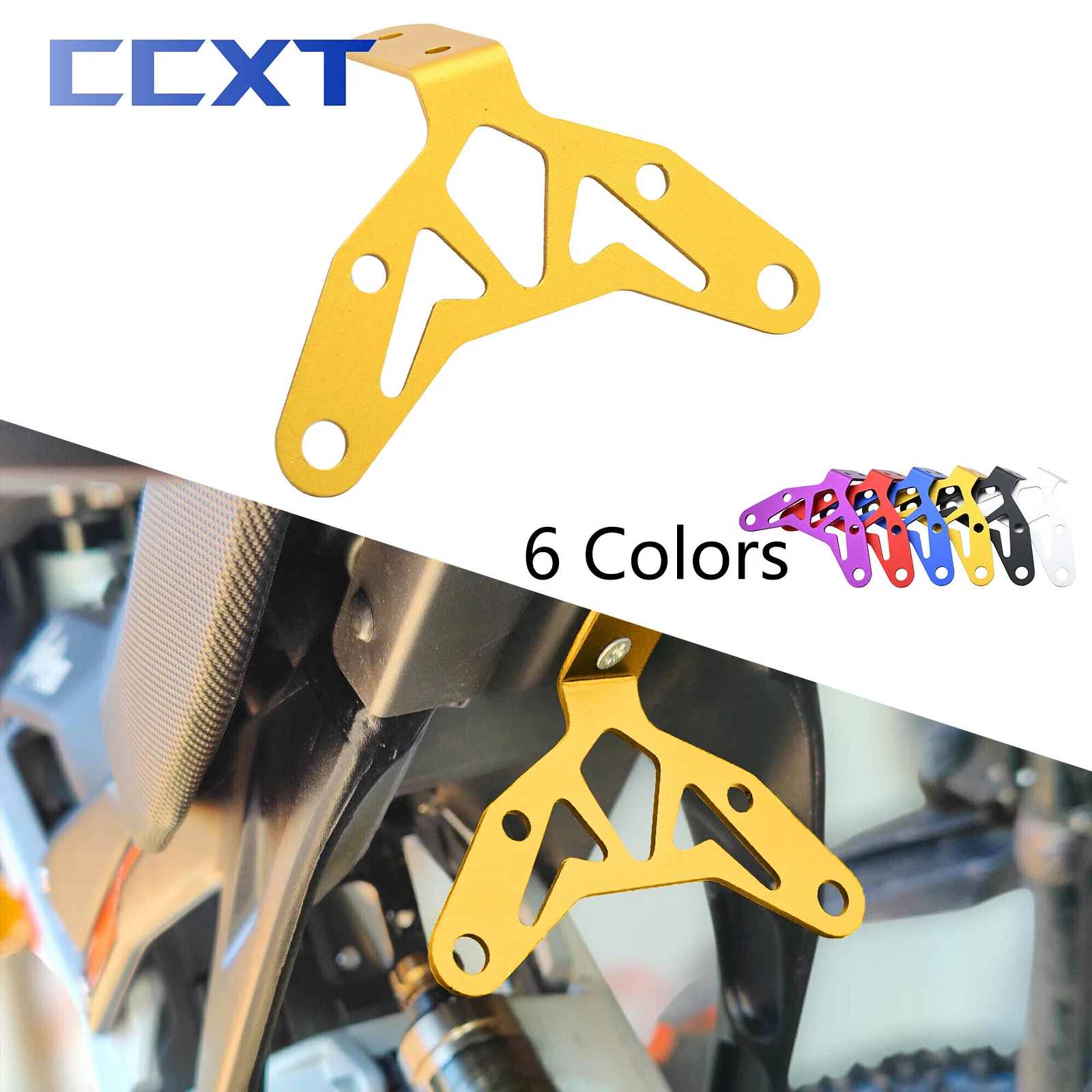 

CNC Aluminum Rear Tail Light Bracket Holder Licence Plate Holder For Sur-Ron Lightbee S X L1e For Segway X160 X260 Electric Bike