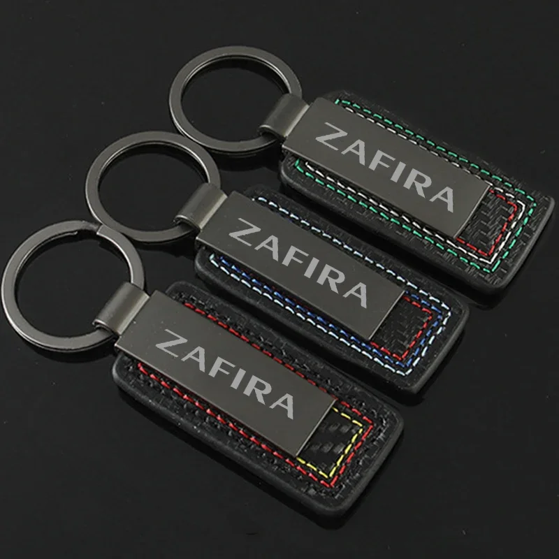 Alloy Keychain Holder for Opel ZAFIRA Logo J H G Corsa D Key Ring Gift Auto KeyRing Pendant Keys Buckle Car Styling Decoration