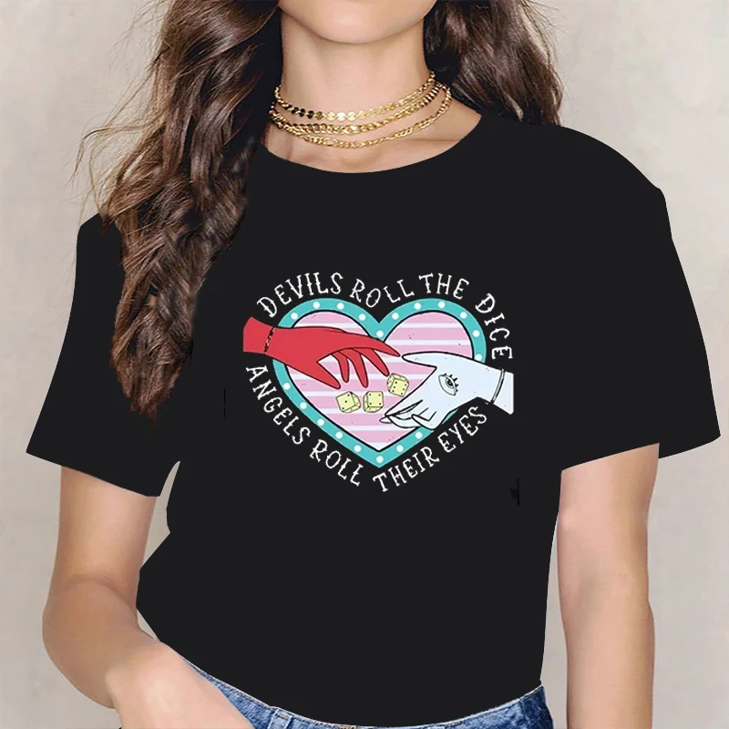 The Summer T Shirt Girls Casual Fashion  Midnights Tshirt  Retro Y2K Womens T-Shirt