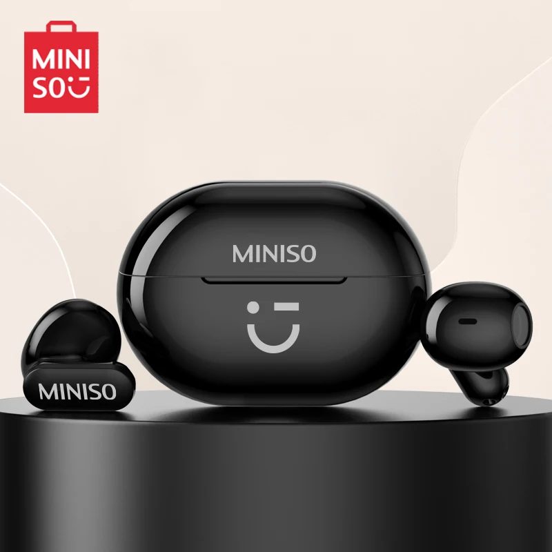 

MINISO M08 HiFi Sound Wireless Bluetooth Headphones Gaming Music Low Latency Earphones Touch Control IPX5 Waterproof Earbuds