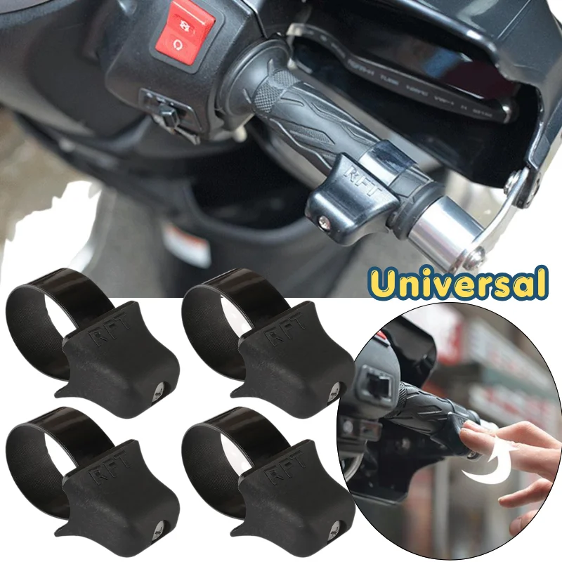 1/2/4 Labor Saving Motorcycle Throttle Cruise Control Lock Clip For Long Ride Universal Non-Slip Riding Accessory