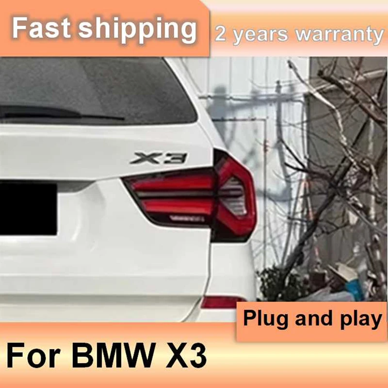 

Car Accessories for BMW X3 F25 Tail Light 2010-2017 X3 F25 Taillights Rear DRL Fog Brake Turn Signal Reversing