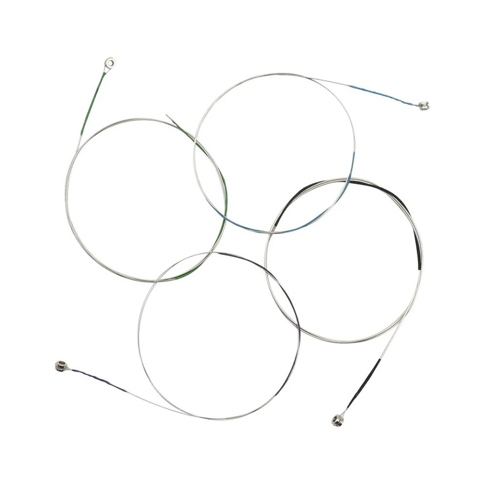 

Violin String Set Steel Core Wire Wound Universal Fiddle Strings For Full Size Violin Replacement Parts Musical
