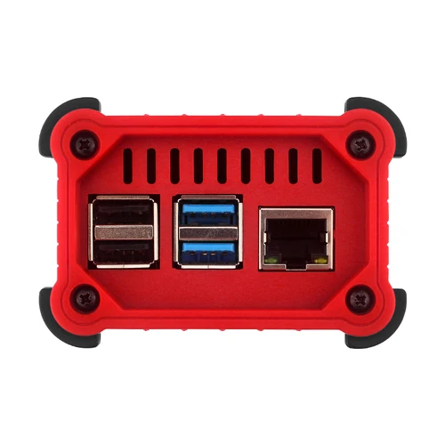 Imagen 2 del producto Raspberry Pi 4B carcasa de aleación de aluminio con ventilador de refrigeración disipadores de calor refrigeración activa pasiva para Raspberry Pi 4B