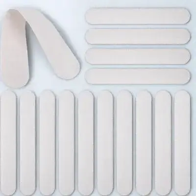 

50pcs Sweat Absorbing Pads Collar Protector Hat Sweatband Disposable Non-Woven Breathable Odorless Self-Adhesive Easy Peel