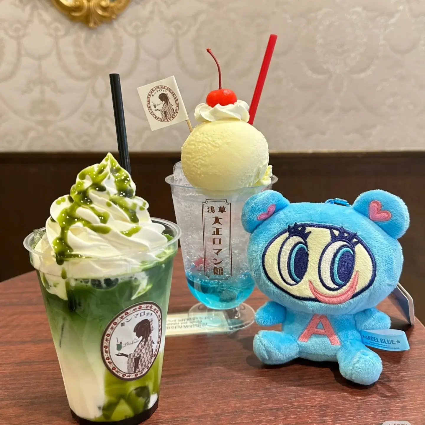 Y2k plush toy Angel Blue Nakamura Kun Pendant Plushtoy Doll Cute Pendant Backpack Bag Doll Toy Pendant  Accessories