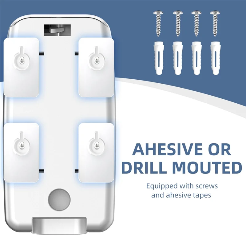 B47B-Wall Mount 28Oz Voor Badkamer Handzeepdispenser Commerciële Vloeibare Gel Zeepdispenser Geen Boren Nodig