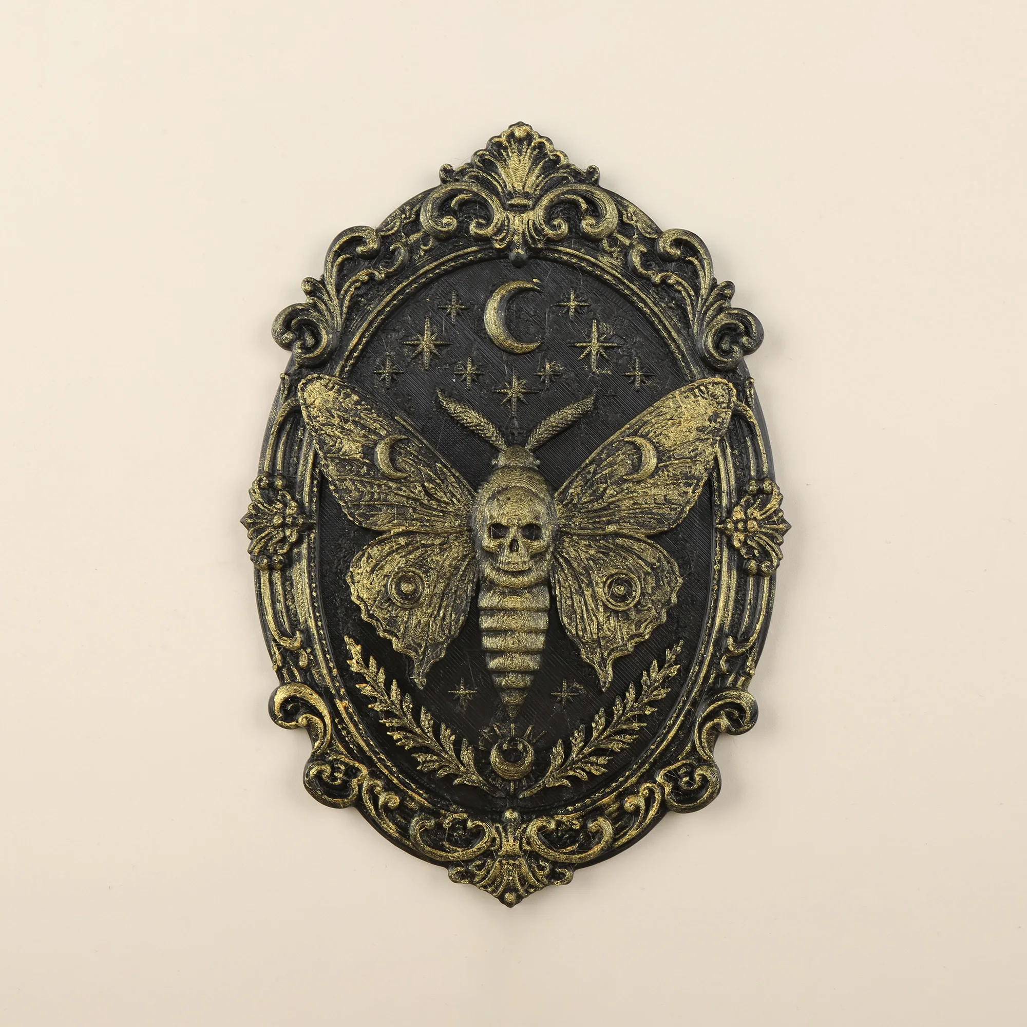 Photography Night - Gothic Death Head Moth Wall Decor,