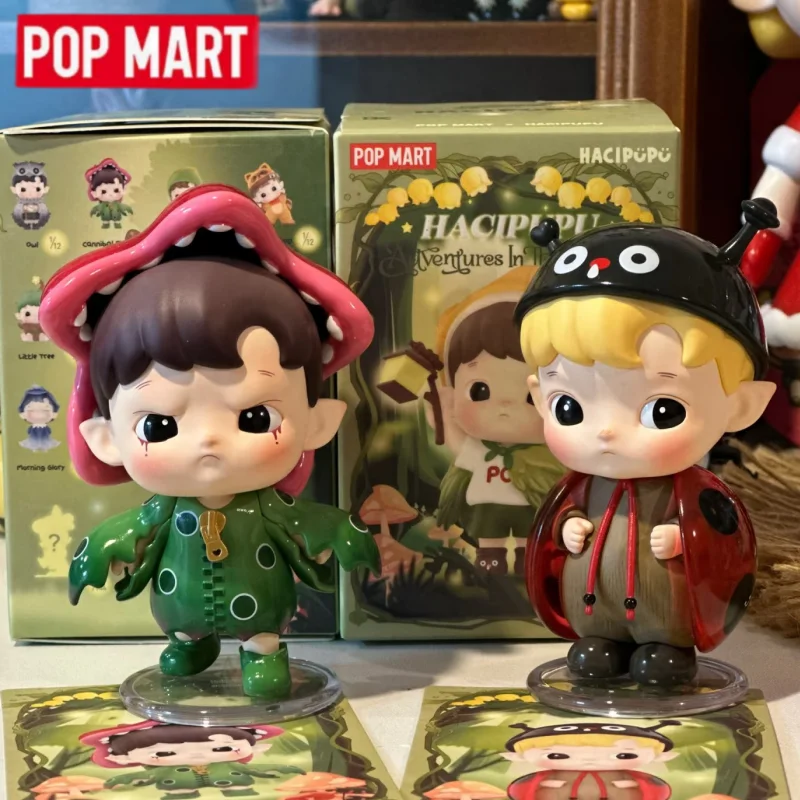 

New POP MART Hacipupu Adventures In The Woods Series Blind Box Cute Anime Figure Mystery Box Toys Ornaments Desktop Decor Gifts