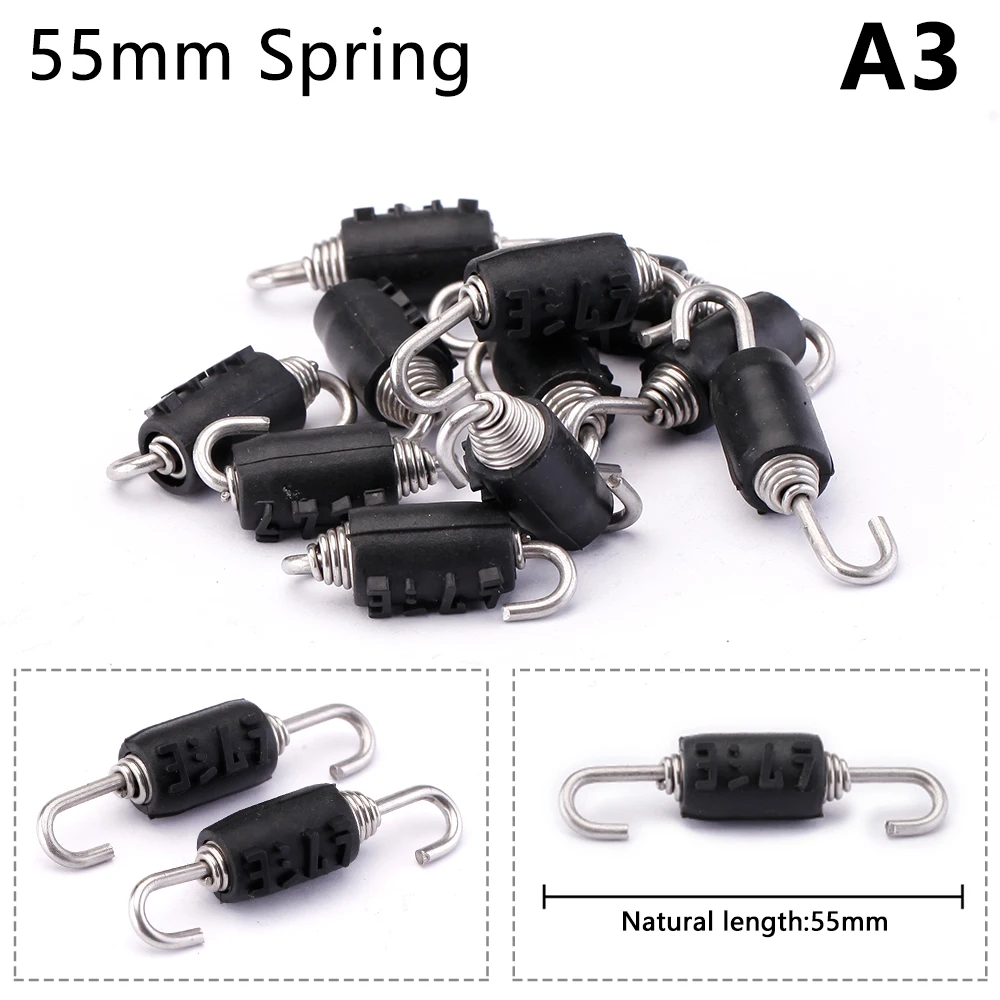 1pcs universal motorcycle stainless steel spring hooks for exhaust pipe design - Image 3