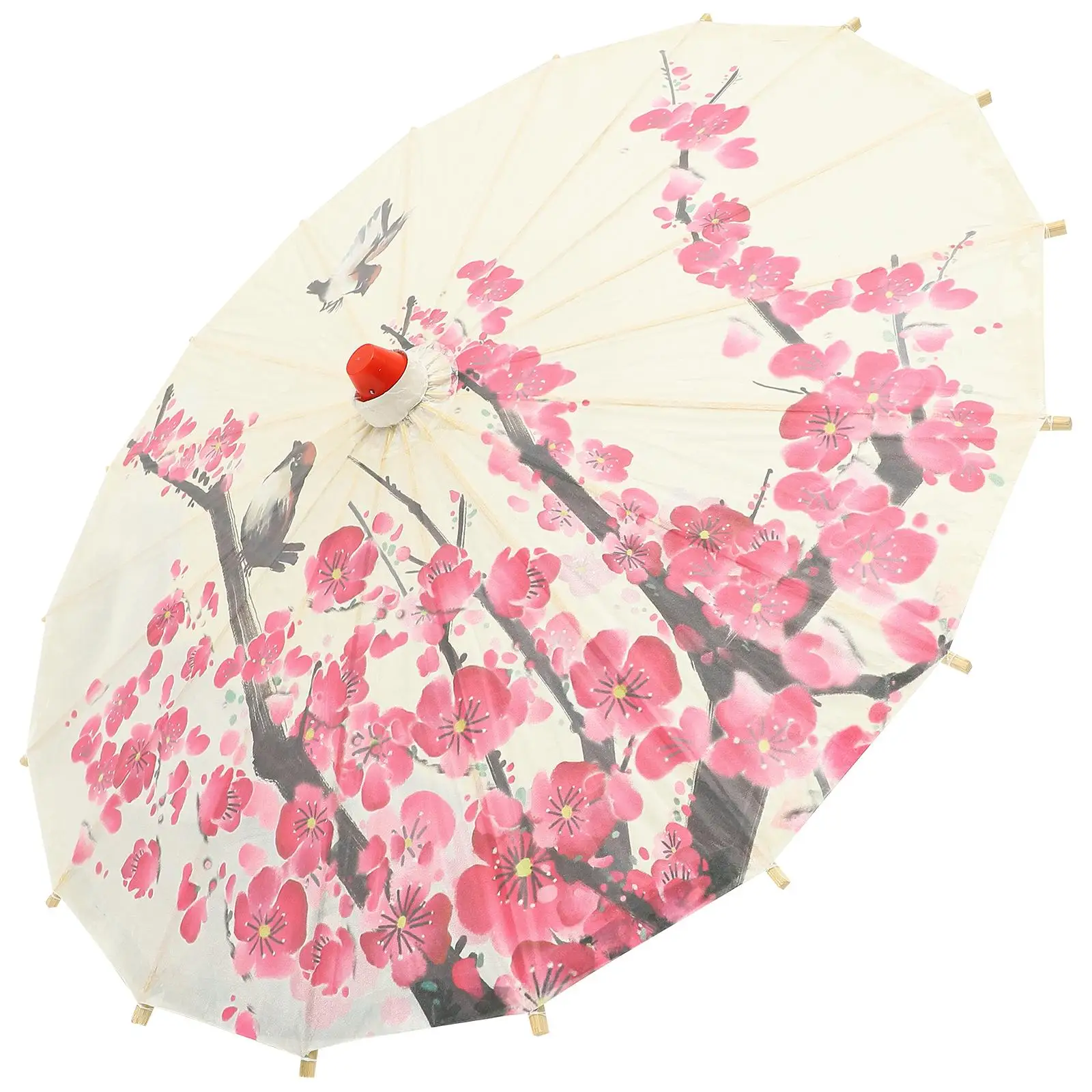

Paper Umbrella Retro Style Oil Stage Performance Prop Large Printed Lace Wedding Supplies Women's Umbrellas Parasol Wood