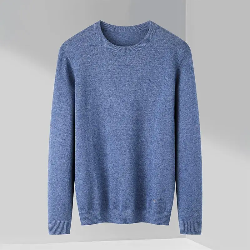 

Men's New Fashionable Versatile Comfortable Round Neck Bottoming Knitted Sweater Autumn Winter
