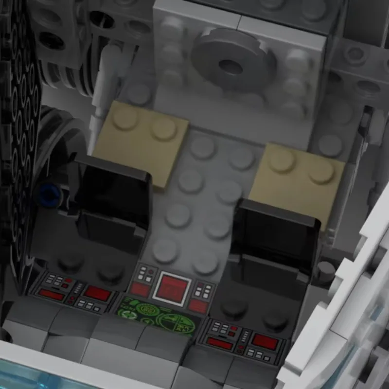 Estrela filmes modelo moc tijolos de construção dominador carro modo tecnologia bloco cena modular natal brinquedo diy presentes do feriado