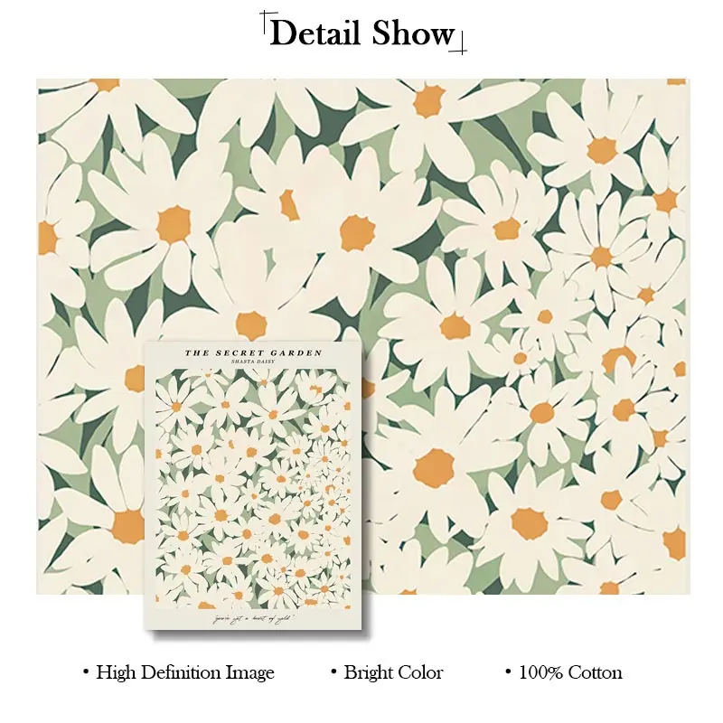 Flower Market Matisse Wall Art Canvas Painting Nordic Posters and Prints Abstract Botanical Wall Pictures for Living Room Decor