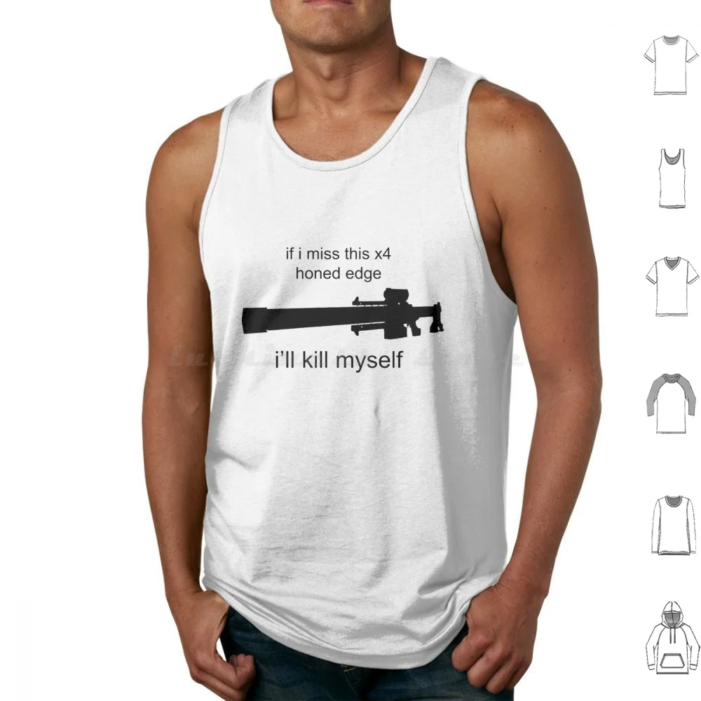 If I Miss This Honed Version 2 Tank Tops Print Cotton Destiny 2 Destiny Destiny The Game Bungie Hunter Titan Warlock 6