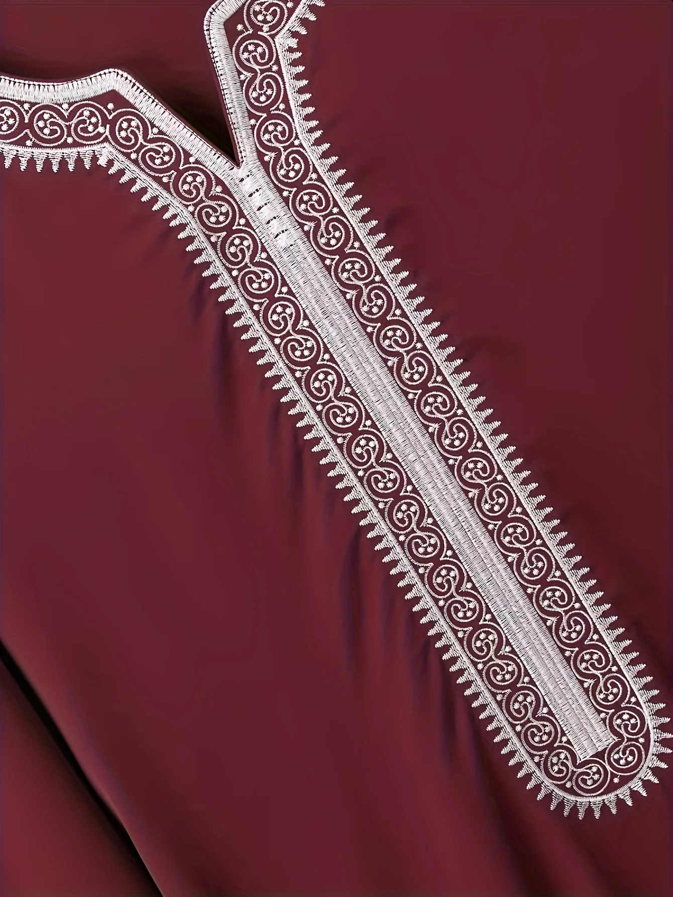 Nova Túnica Árabe do Oriente M - Embroidery Red avaliação e preço