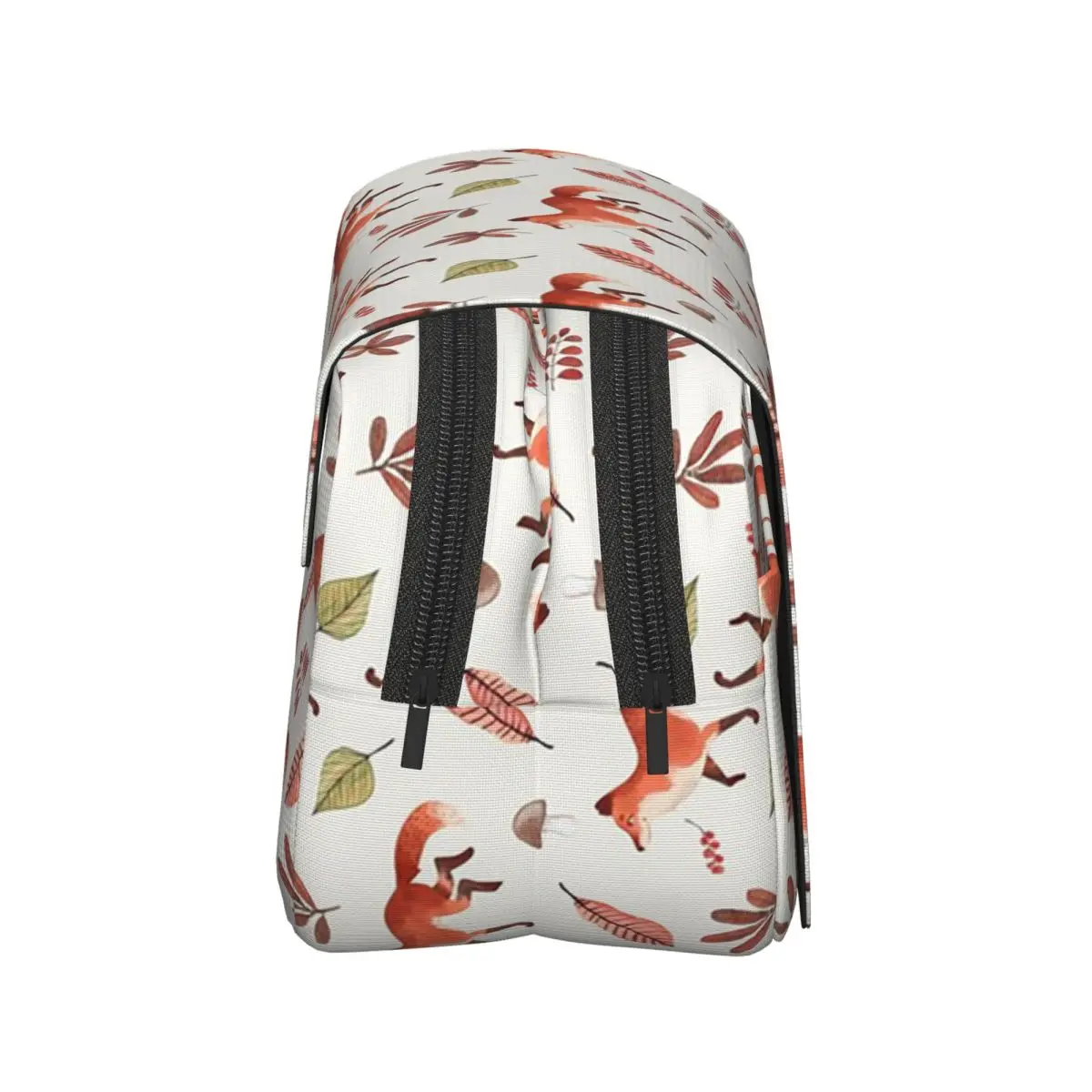 Fall Fox Watercolor Pattern Pencil Cases Pencil Pouch Hard Shell Leather Large Capacity Pen Box Pencil Bag for Boy Girl Gifts