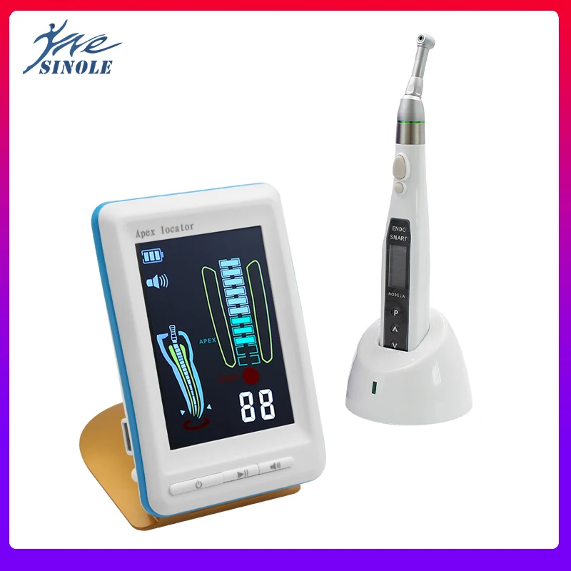 

SN Whole Set Dental Wireless Endo Motor 16:1 Cordless Apex Locator Root Canal Apex Location Periodontics Measurement Equipment