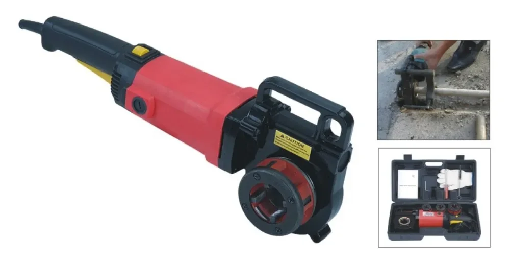 Pengulir Pipa Elektrik 2 Inci Pegangan Tangan-Harga Bagus