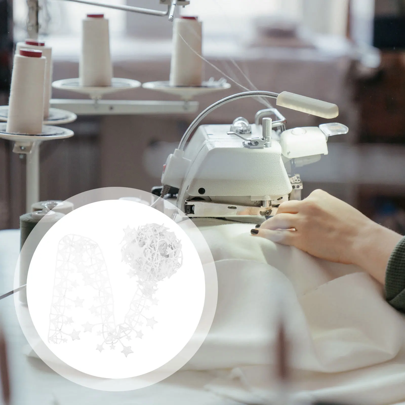 

Высококачественная кружевная тесьма с вышивкой в виде звезд, креативным узором и декоративной отделкой для шитья, свадебных аппликаций и отделки тканей своими руками