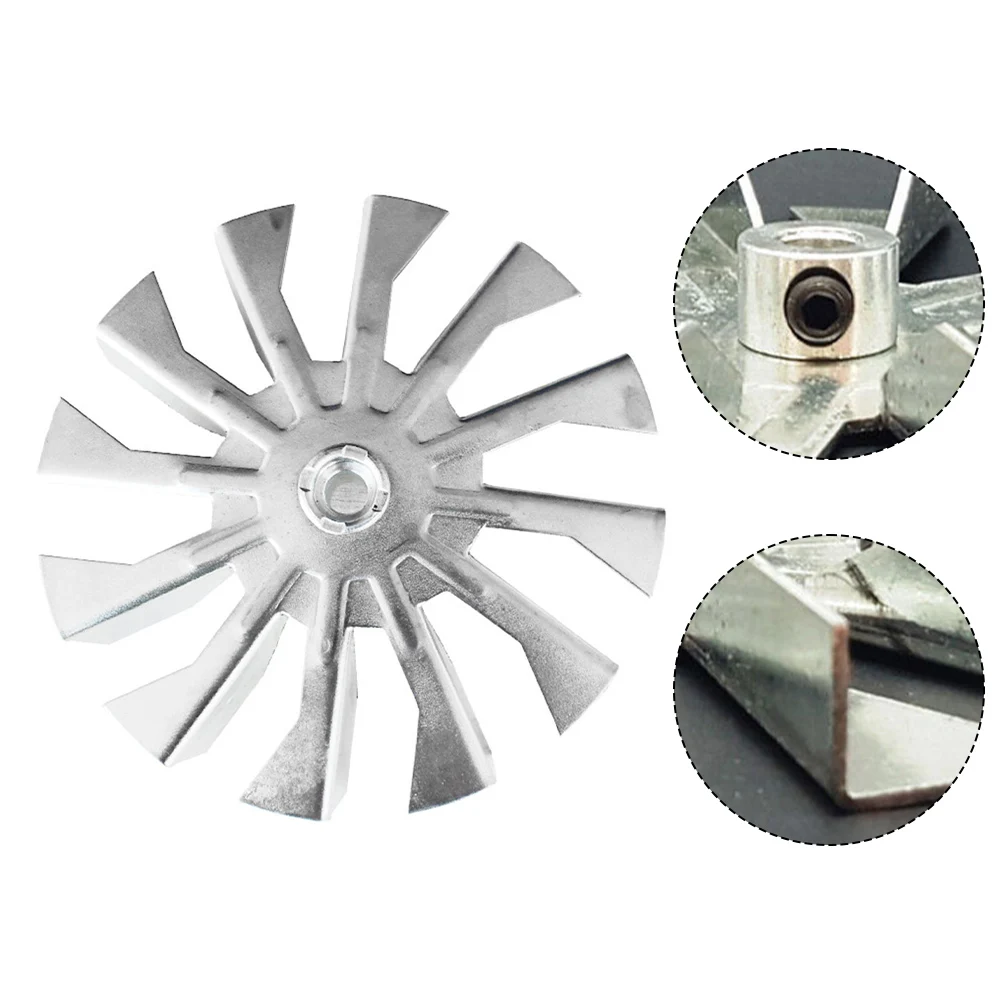 

5inch Metal Fan Blade Replacement For The Combustion/Exhaust/Draft Motor Single Paddle Fan Blade Accessory Part