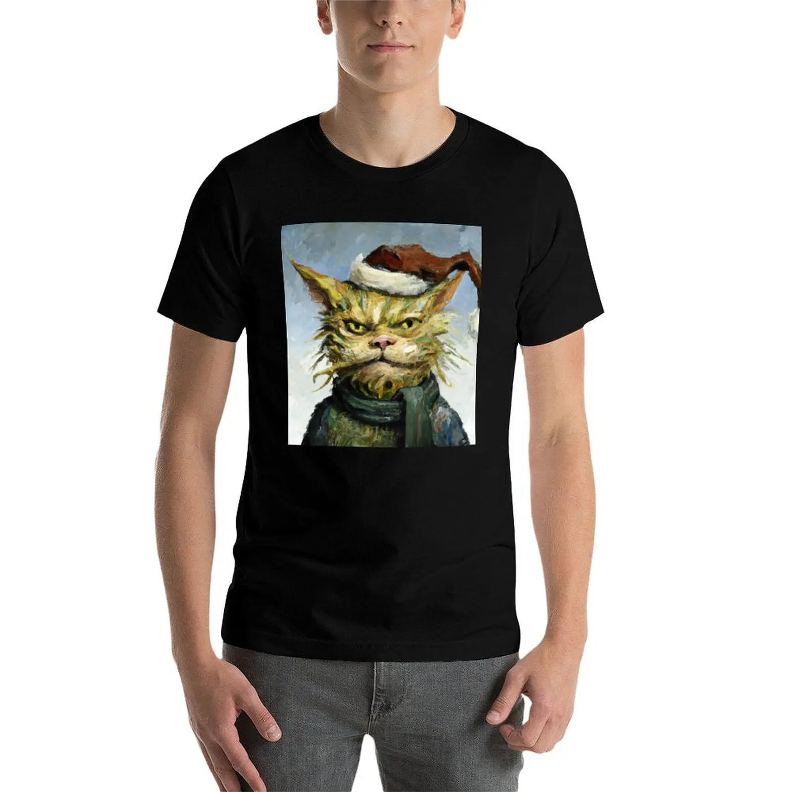 Grinch cat of Christmas T-Shirt boys animal print custom shirt plain outfits for men