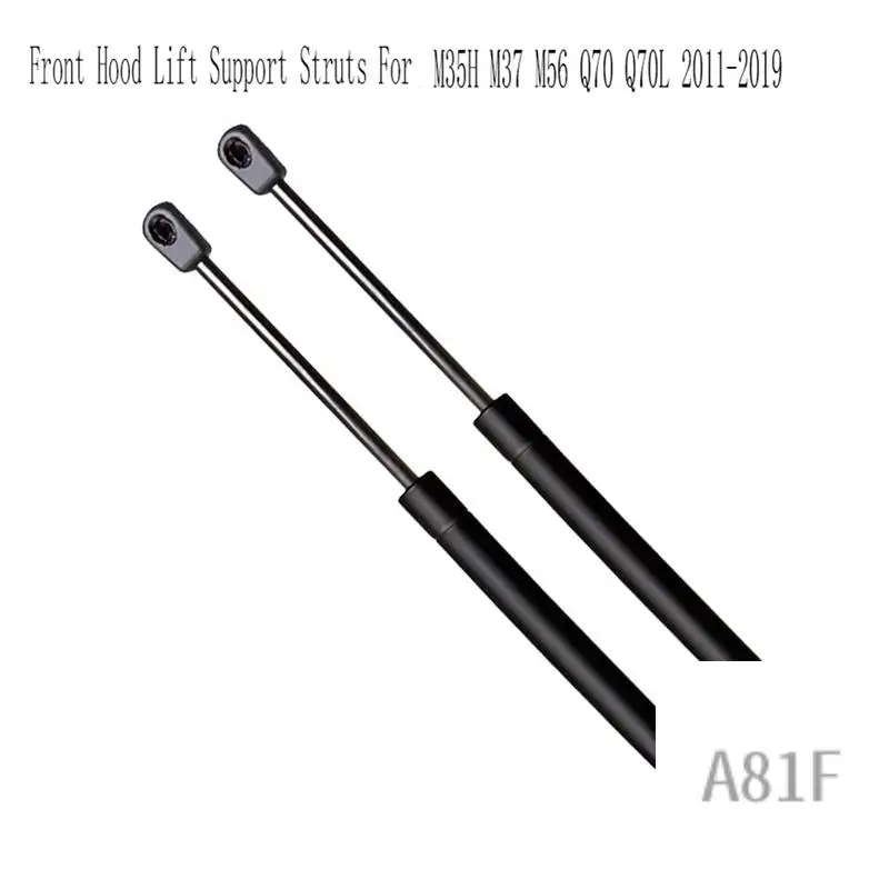 

2Pcs Front Hood Lift Support Struts Shocks Strut Bars For Infiniti M35H M37 M56 Q70 Q70L 2011-2019