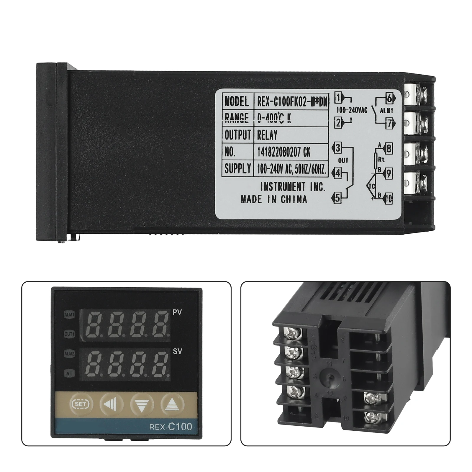 

Multiple Input Methods Instruction Manual Display Controller Instruction Manual REX-C100 M*DN Temperature Controller