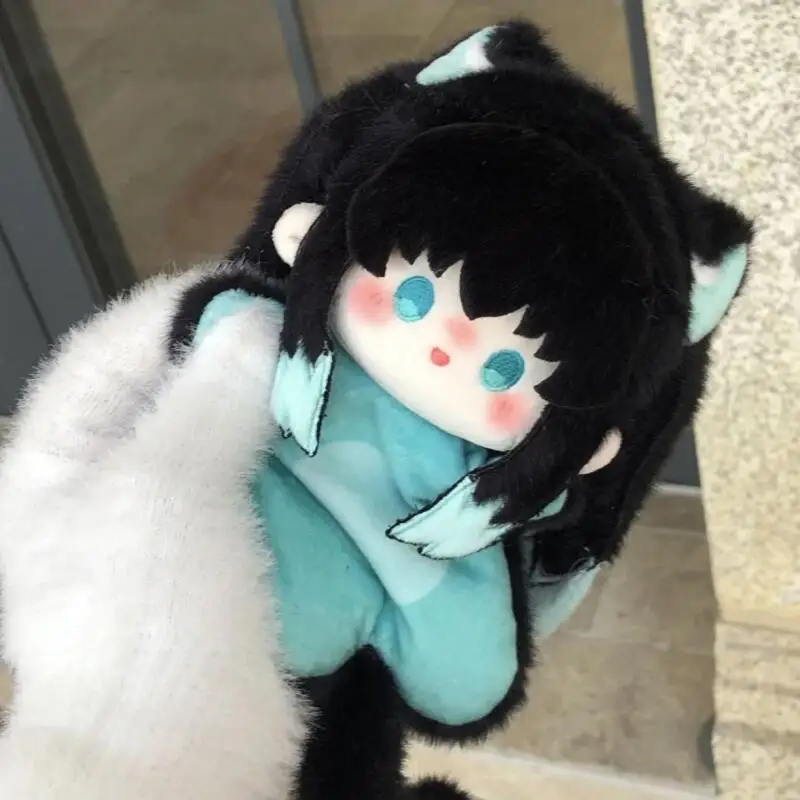 16Cm Demon Slayer:kimetsu No Yaiba Muichiro Tokito Q-Version Pp Cotton Decompress Bean Bag Doll Desk Display Toys Valentine Gift