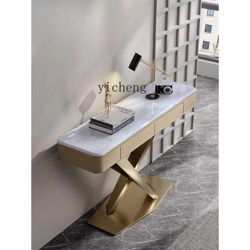 CZ-7 light luxury door cabinet villa living room home storage household stainless steel decorative cabinet