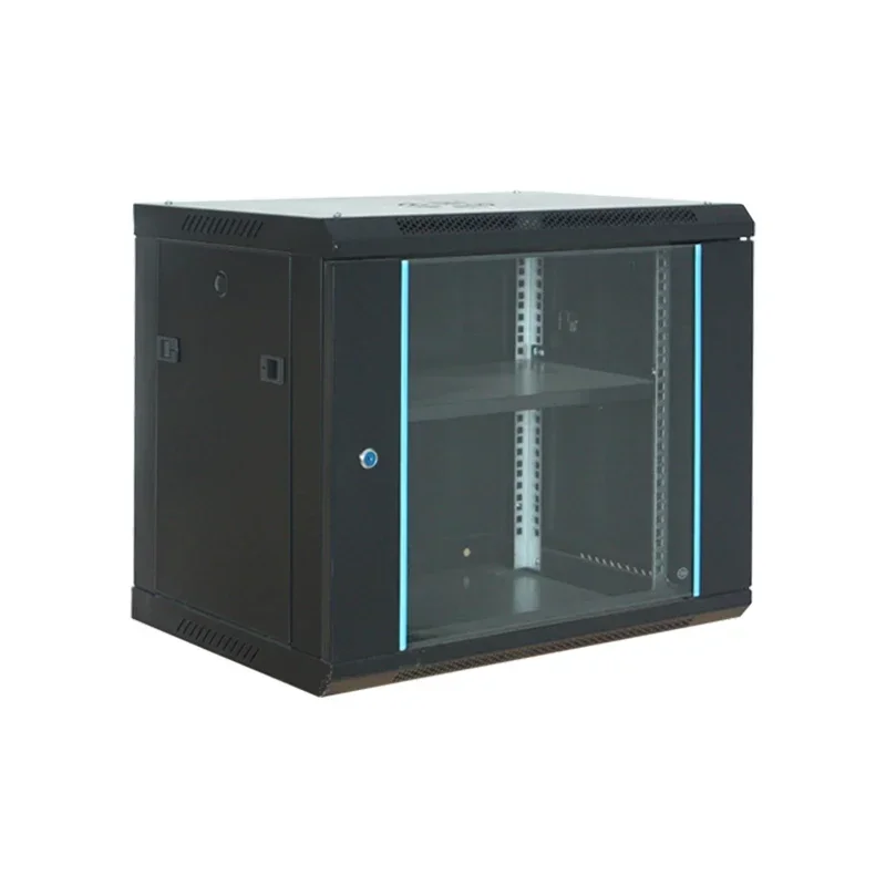 6U network cabinet 12U wall mounted 50cm power amplifier 9U  0. weak current box switch 0.6m power amplifier