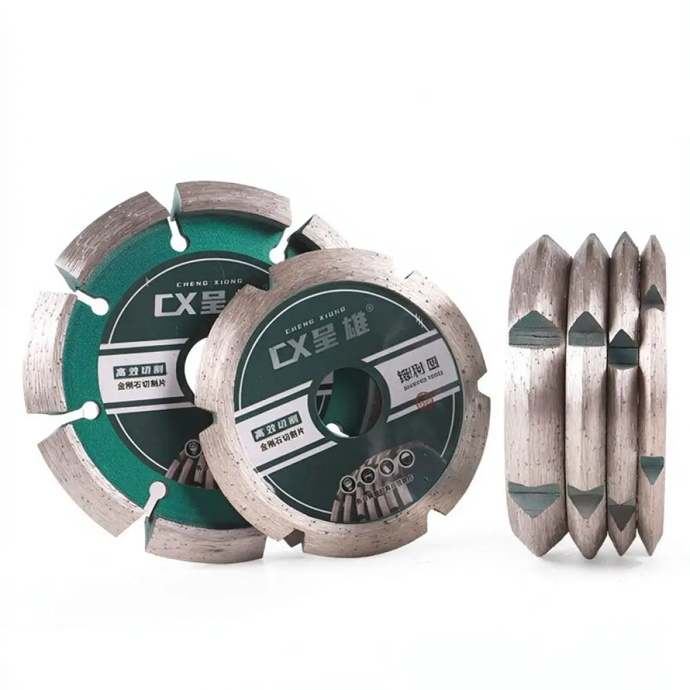 V Shape Diamond Cutting Disc For Angle Grinder Concrete Stone Wall Slotting Blade Thickened Professional Masonry Grooving Tool