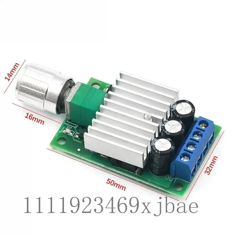 12V 24V 10A High Current PWM DC Motor Speed Controller Adjustable Direct Current Motor Governing Switch Module