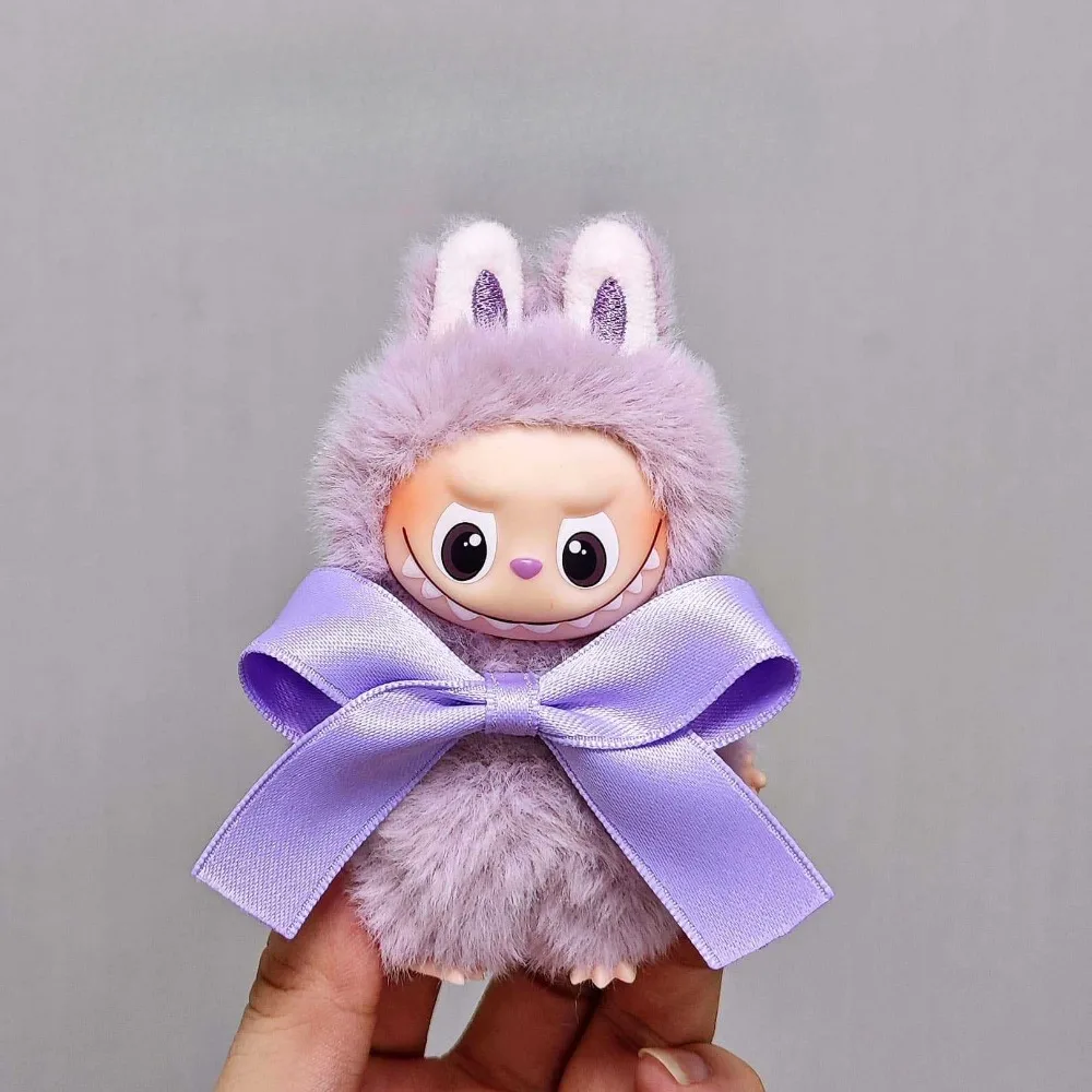 

Для Labubu 4,0 булавка с монстрами для серии Love, одежда для мини-куклы Labubu, очки, украшение с бантом, аксессуары для детской одежды