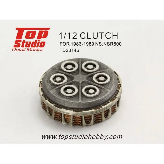 

Top Studio TD23146 1/12 Clutch for 1983-1989 NS, NSR500 Detail-up Model Car Modifications Hand Made Model Set