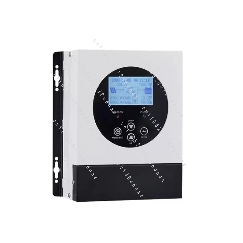 60A solar charging controller 12V/24V automatic identification LCD screen display
