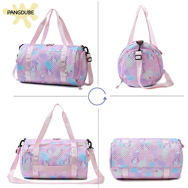 PANGDUBE Unicorn Mom Bag 41*26*25cm Diaper Bags for Baby Nappy Bag Maternity Bag Multifunctional Yoga Sport Gym Bag