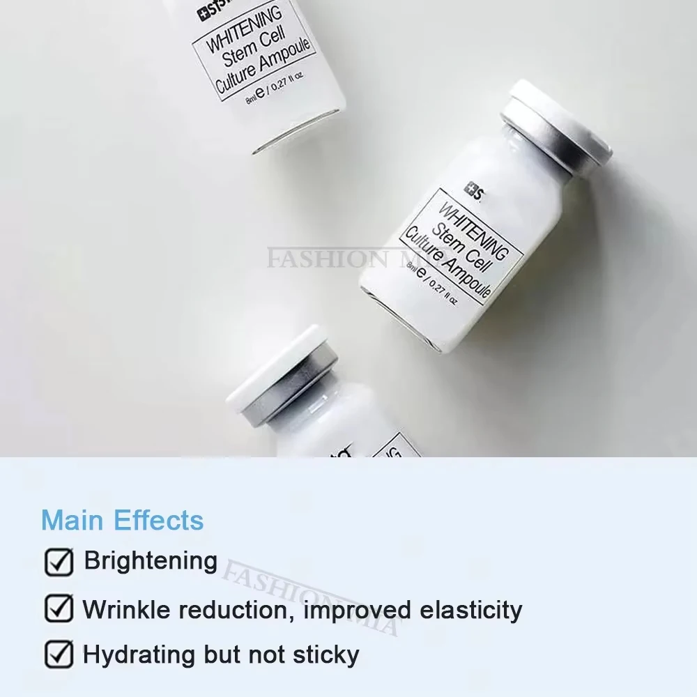 Korea 8ml BB Cream Skin Booster Kit Salmon DNA /Peptide Whitening Moisturize Rejuvenation Essence Facial Skin Care Beauty