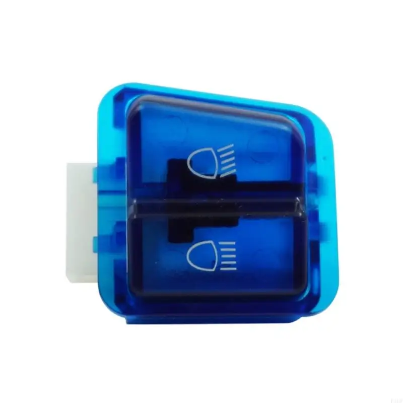 F1CF For Scooters Motorcycle Switch Button with Headlight Turn Horn Dimming Option Accessories Easy Installation