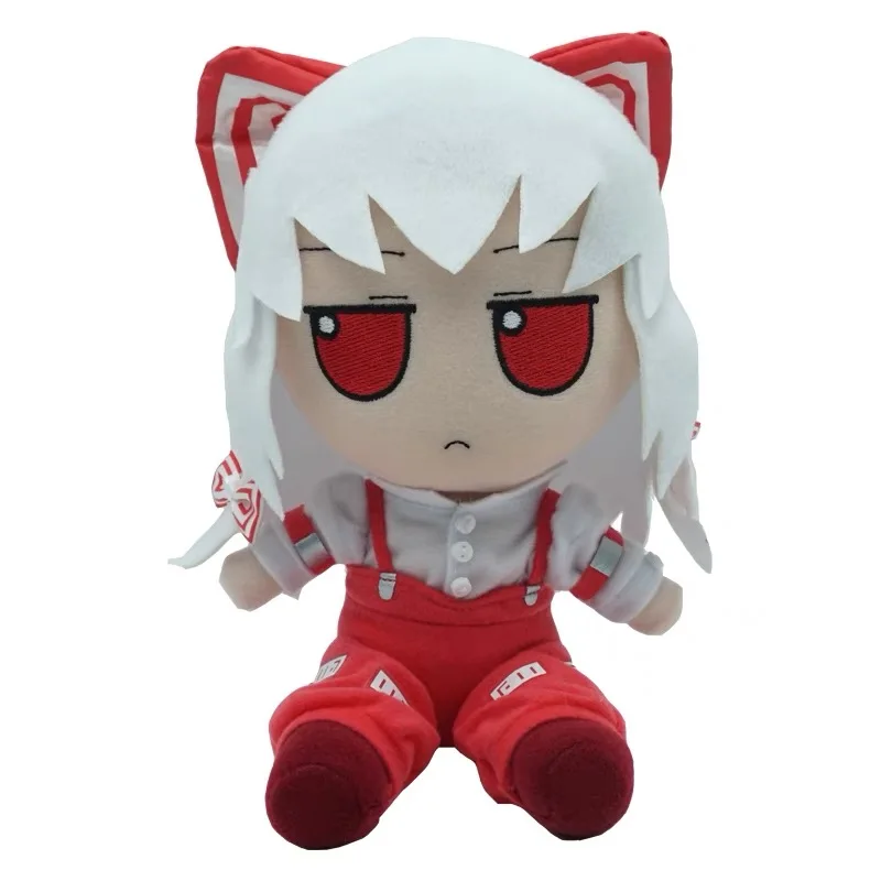 

New 20cm TouHou Project Fujiwara no Mokou Plush Toys Cute Soft Stuffed Anime Fumo Dolls For Kid Birthday Christmas Gift