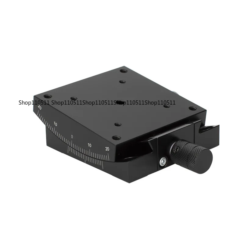 X-axis angle tilt table Manual fine adjustment Slide table Adjustment goniometer X-axis GFG40-60-60 radian table