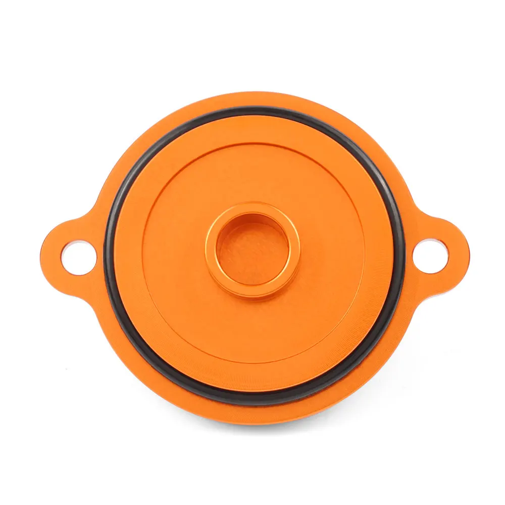 For KTM 125 200 390 690 990 1090 1190 1290 RC Duke Enduro SMC Supermoto Super Adv R Adventure RC8 RC8R CNC Oil Filter Cover Cap