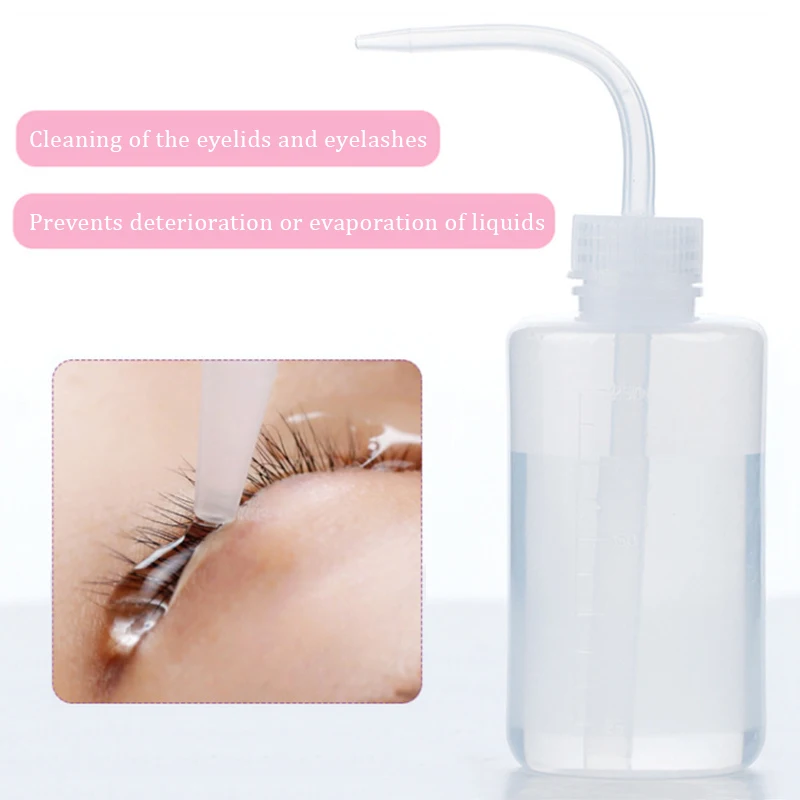 Eyelash Extension Clean Bottle Remover Face Skin Care Soft Seal Not Deformed Eyebrow Applicator Washing Lash Shampoo Makeup Tool