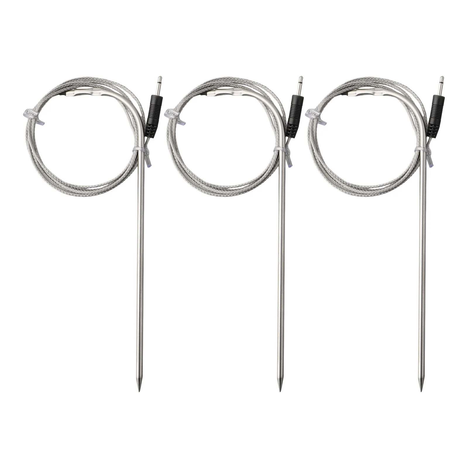 

3pcs Sensors For Reliable BBQ Thermometer Home Improvement High-Quality Spare Probe Sensor Replacement Accessories