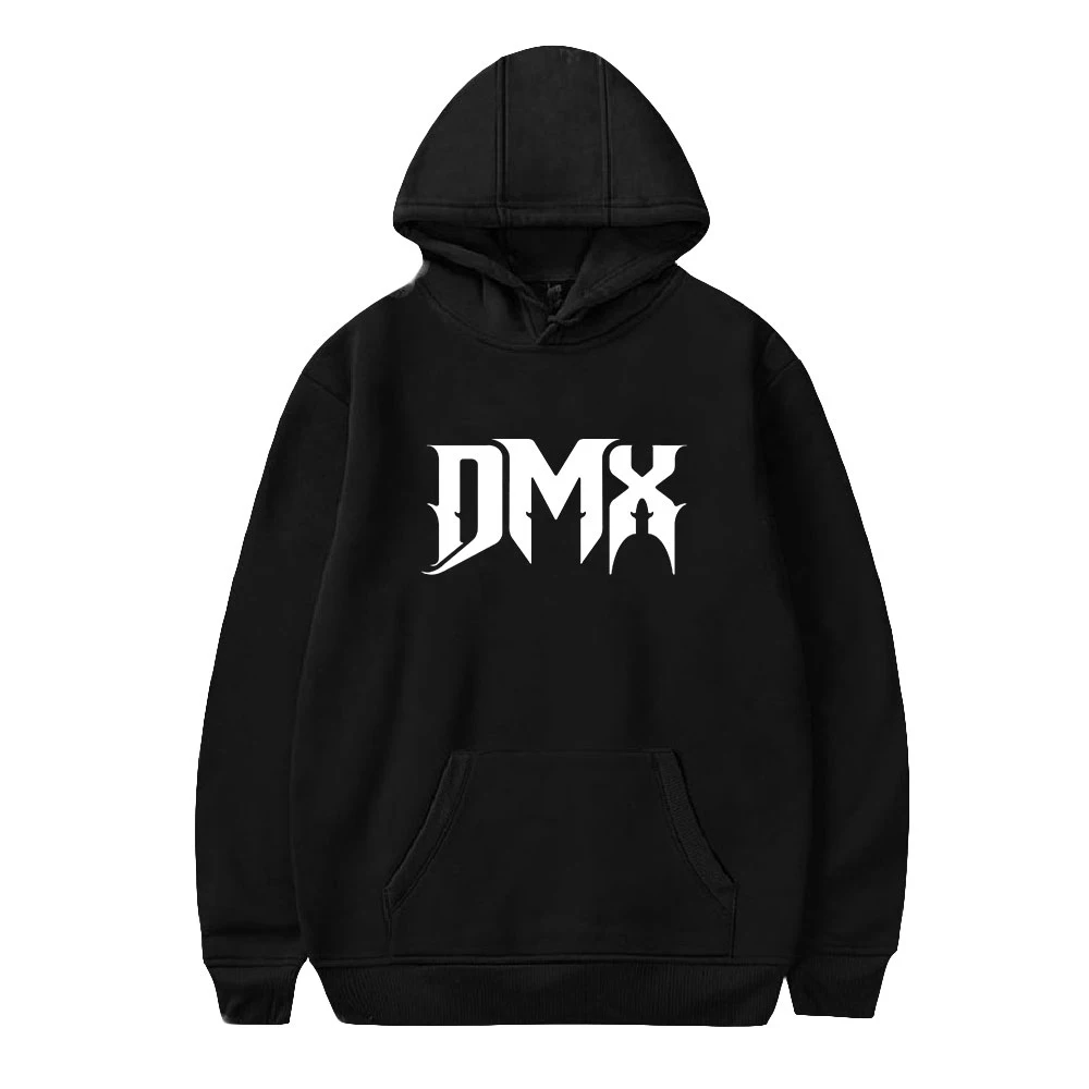 

American Rapper DMX Hoodie Long Sleeve Pullover Women Men's Tracksuit Harajuku Streetwear Vintage 90s Rap Clothes Plus Size Rip